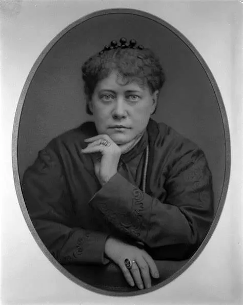 Retrato de Helena Blavatsky